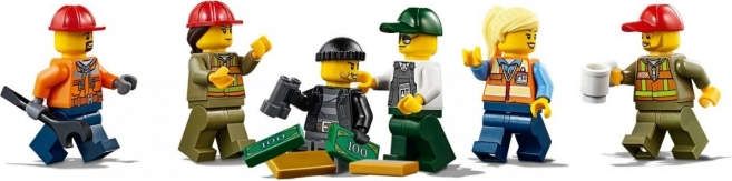 Infrastruttura ferroviaria completa e minifigure