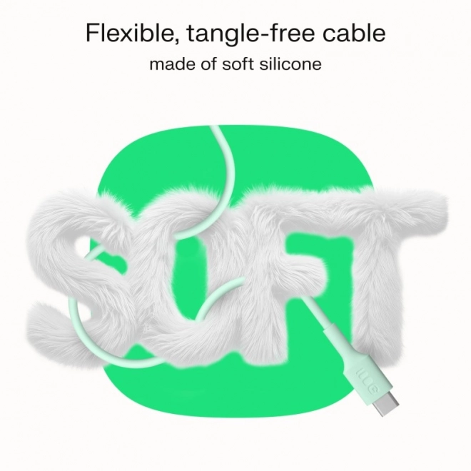 PowerFlex USB-C to USB-C Cable 100W Silicone Black