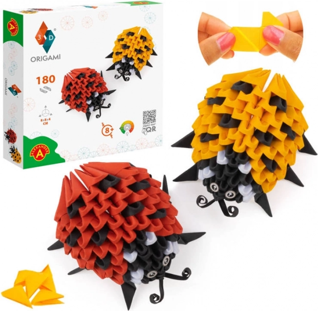 Alexander ustvarjalni set origami 3D – pikapolonice
