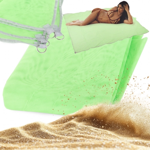 Rete che lascia cadere la sabbia