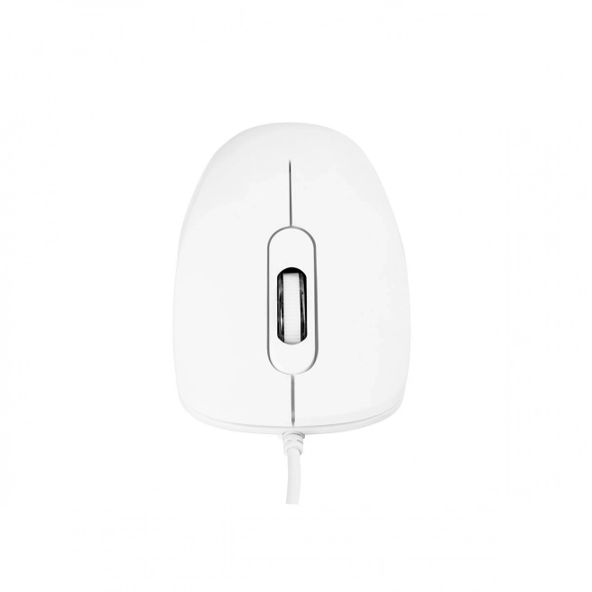 Mouse ottico cablato bianco