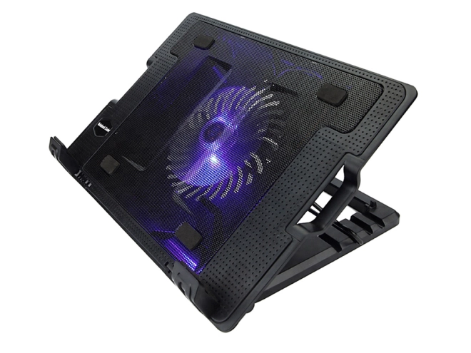Powerful and quiet cooling with LED