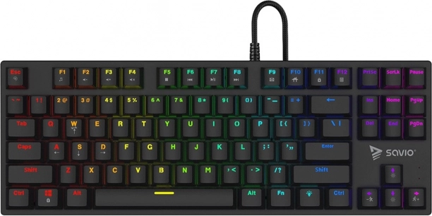 Savio Tempest X2 RGB Mechanical Gaming Keyboard with Outemu Red Switches
