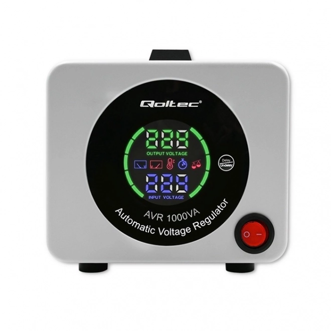Automatic Voltage Regulator 1000VA by Qoltec