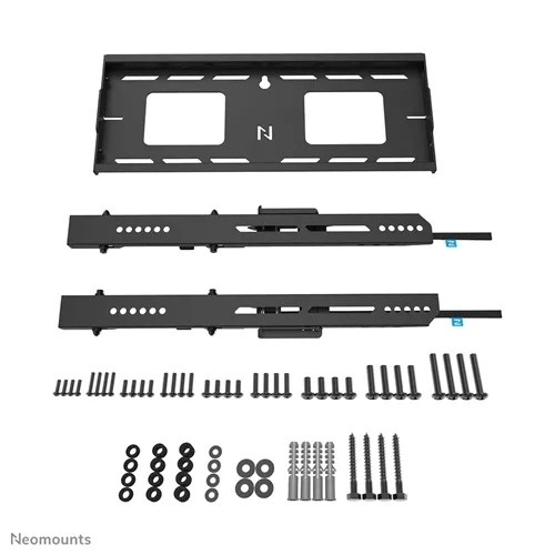 Wall Mount for Large Screens with Support and Locking Mechanism
