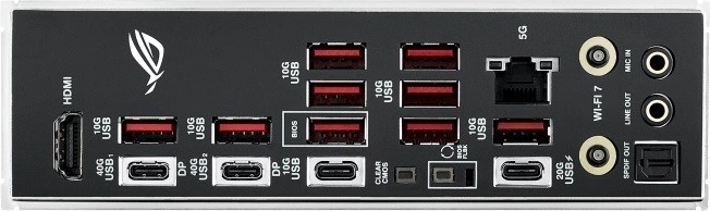 Ekstremna povezivost: 2× USB4, Wi‑Fi 7 i 5GbE