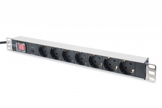 Power Strip for 19" Racks with Overload Protection