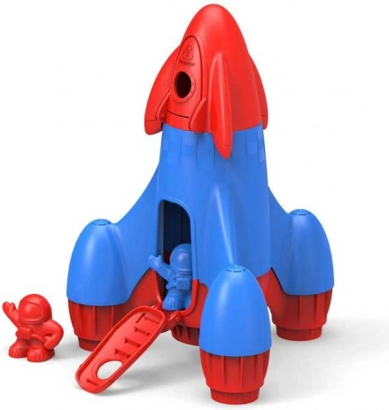 Removable cockpit and two astronauts