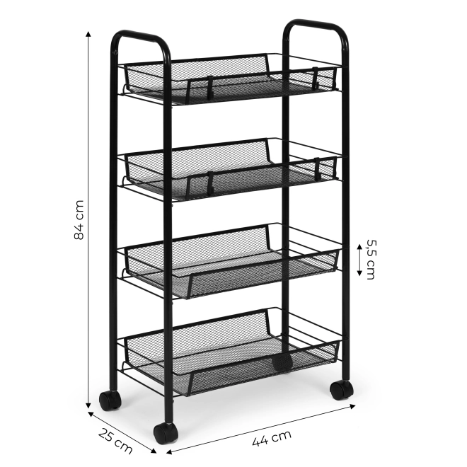 Fits even in narrow spaces