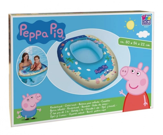 Peppa Pig inflatable boat