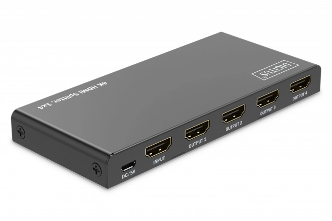 HDMI Splitter 1x4 with 4K HDR Support