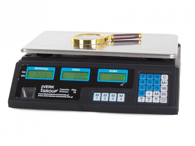 Bilancia elettronica con calcolo fino a 40 kg