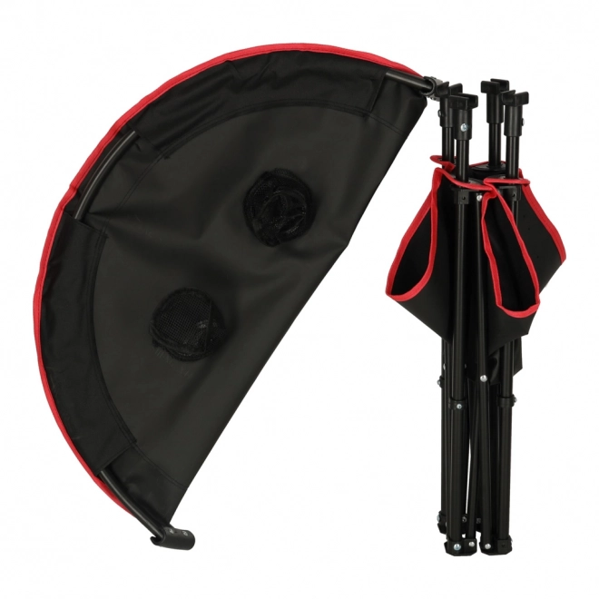 Folding Camping Table with Case Black