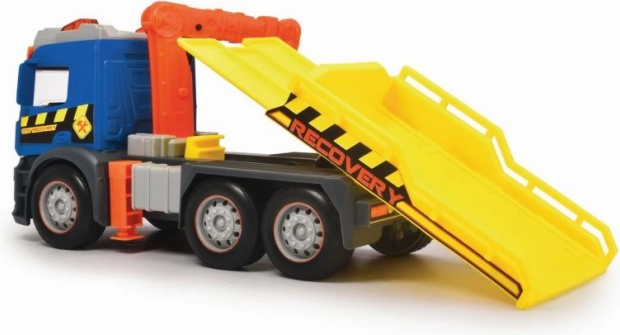 Functional loader and tilting cargo platform