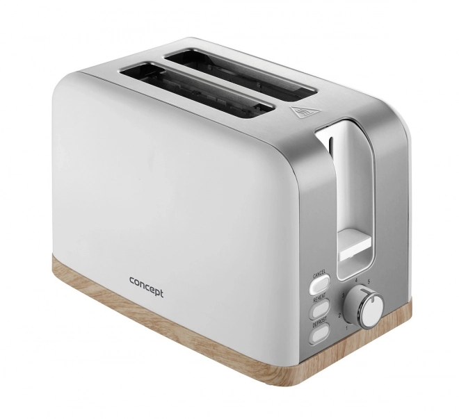 Electric Toaster Elwood White