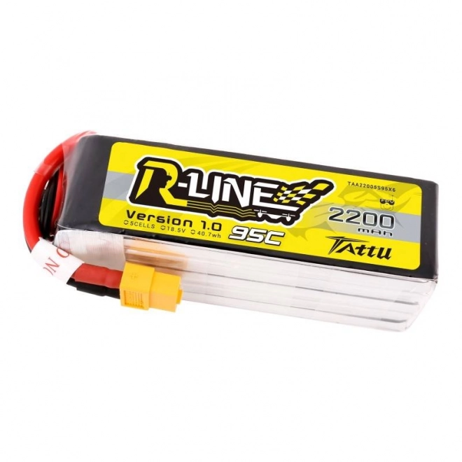 Batteria Tattu R-Line 2200mAh 18,5V 95C 5S1P