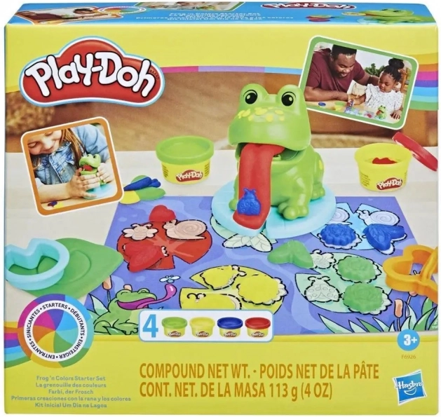 Play-Doh Starters žaba – učenje boja