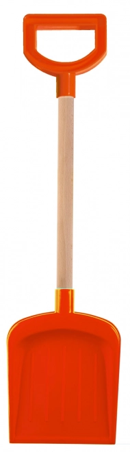 Androni Shovel with wooden handle and handle length 53 cm – Red