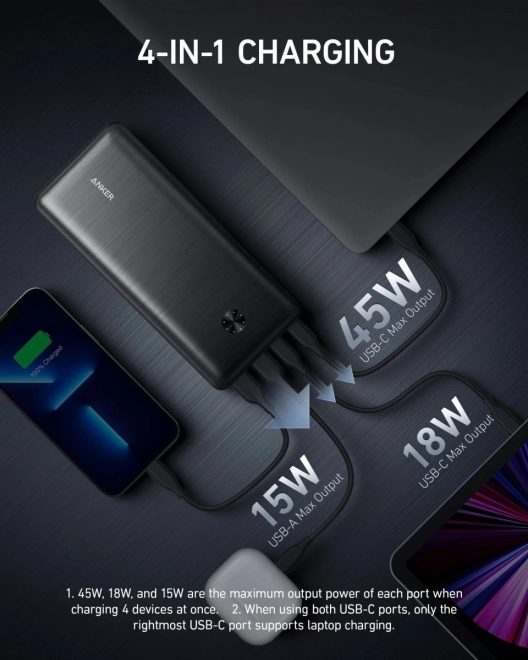 Anker 747 Power Bank Mobile Charger with 25600 mAh Capacity