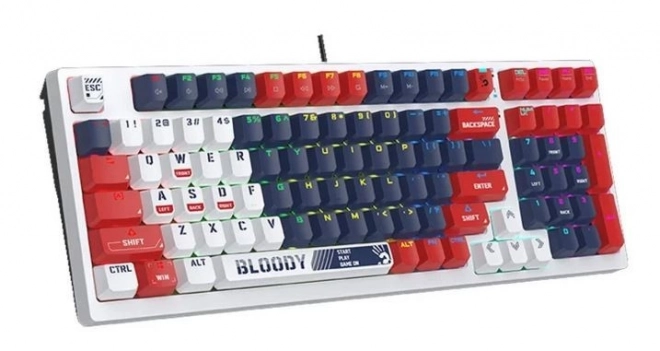 Mechanical Keyboard Bloody S98 USB Sports Navy
