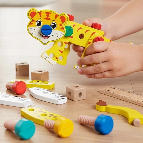 Creative building of animals, vehicles, and robots