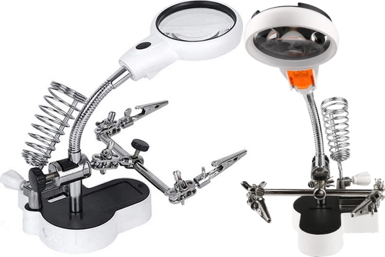 Stabilní držení součástek a pájky