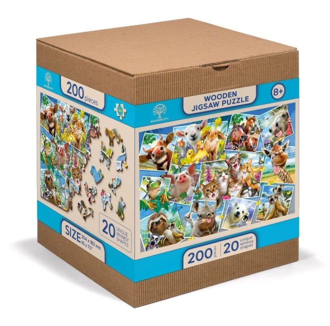 200 unique pieces