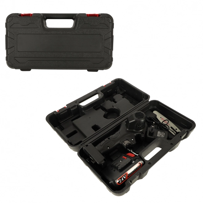 Battery-Powered Mini Chainsaw in Carry Case