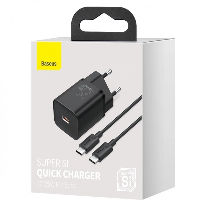 Caricatore rapido Baseus Super Si 1C con cavo USB-C 25W