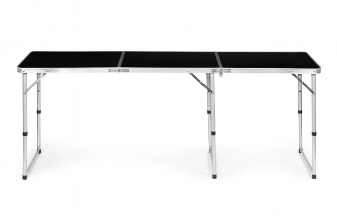Tavolo da campeggio tavolo pieghevole campeggio piano nero 180 x 60 cm