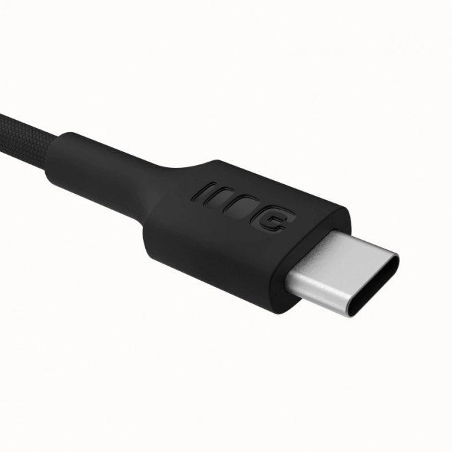 Durable Nylon USB-C Cable PowerStream 100W Black
