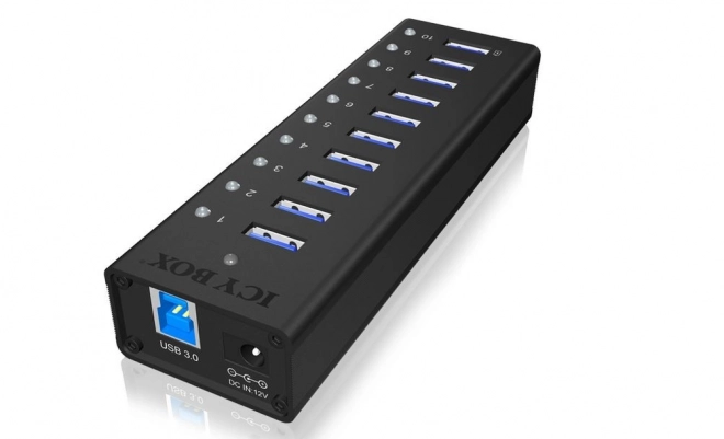 Active 10-Port USB Hub by ICY BOX