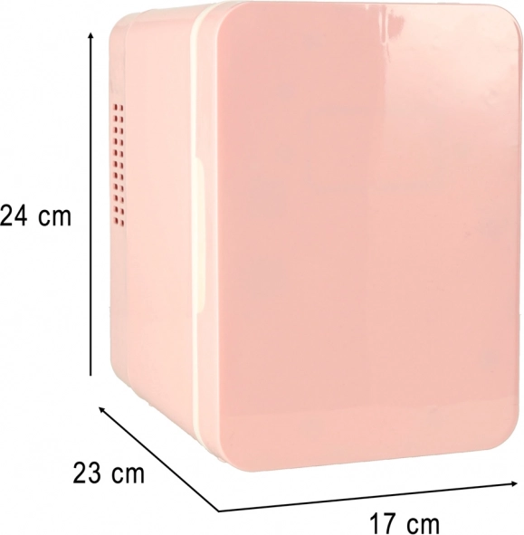 Electric Portable Mini Fridge 2-in-1 Pink 4L