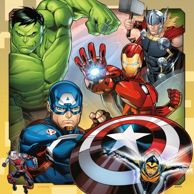 Puzzle Ravensburger Marvel Avengers 3x49 kom