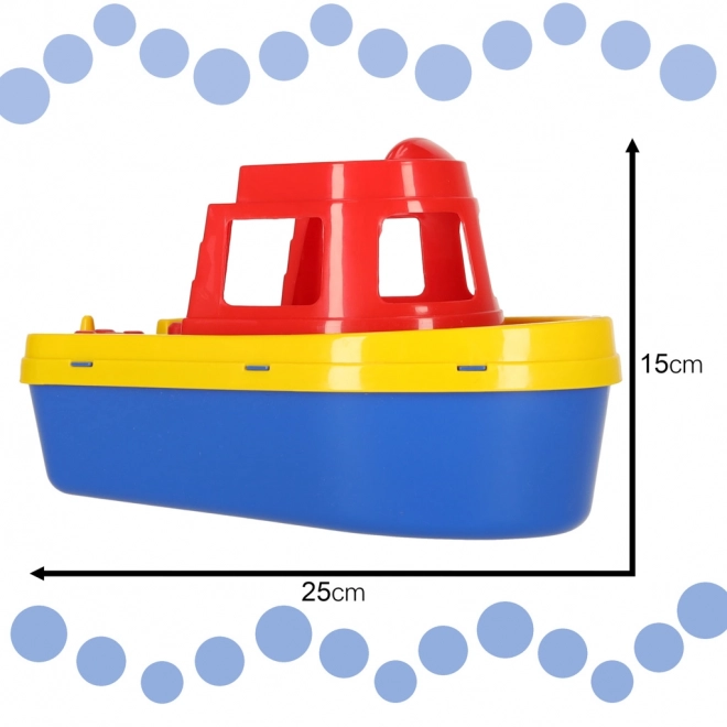 Colorful Sand Play Set with Boat and Molds