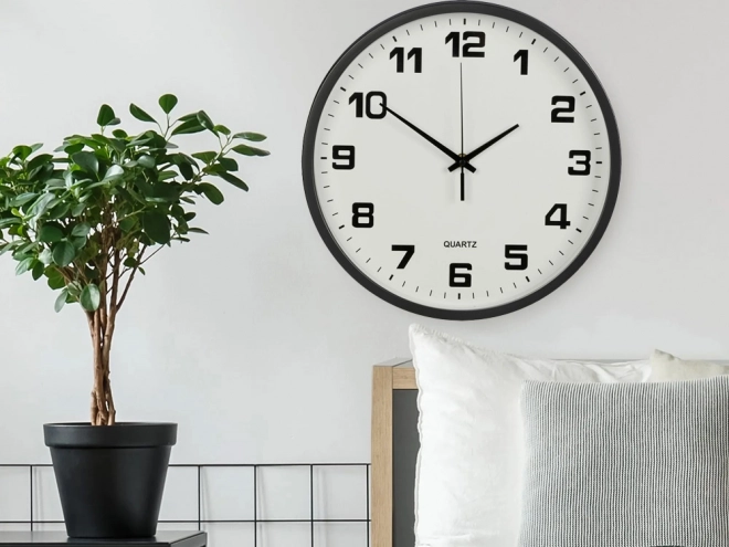 Orologio da parete grande e silenzioso con lancetta dei secondi