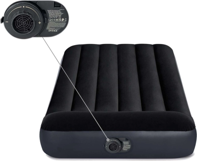 Pompa elettrica integrata – si gonfia in pochi minuti