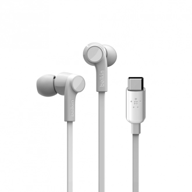 Cuffie USB-C bianche Belkin Rockstar