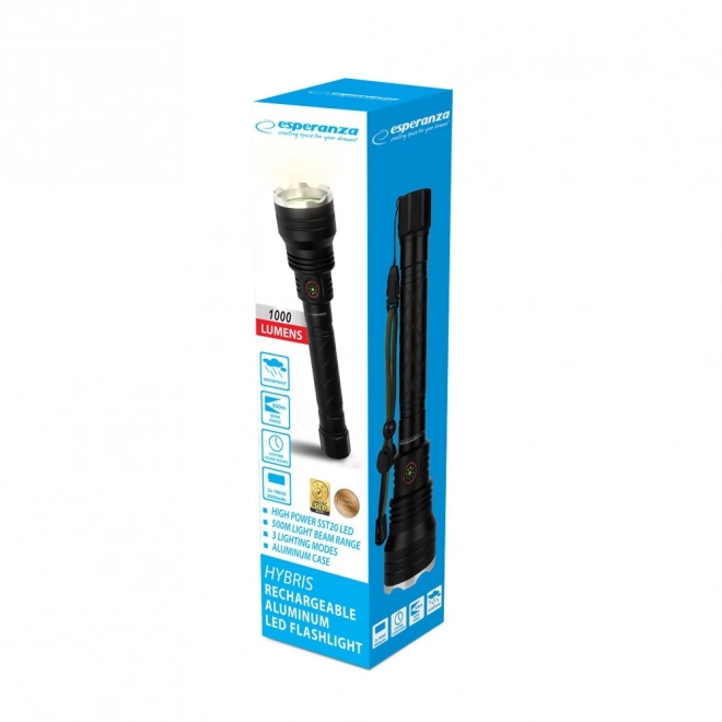 Esperanza Hybris LED flashlight