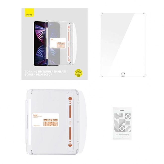 Vetro temperato protettivo Baseus per iPad 10,2"/Air3 10,5"