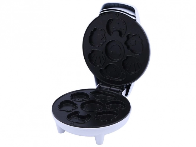 Electric Waffle Toaster With Fun Patterns 1200W