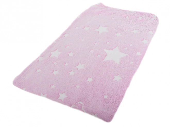 Decke mit Ärmeln Fleece warmes Sweatshirt Morgenmantel neon – Rosa