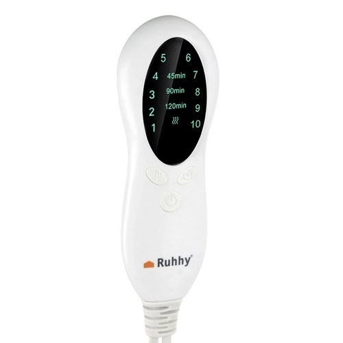 Cuscino elettrico riscaldante multifunzione 40x30 cm con telecomando