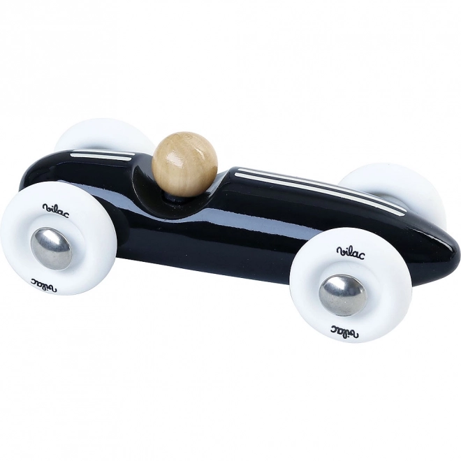 Black Wooden Car Vilac Grand Prix Vintage