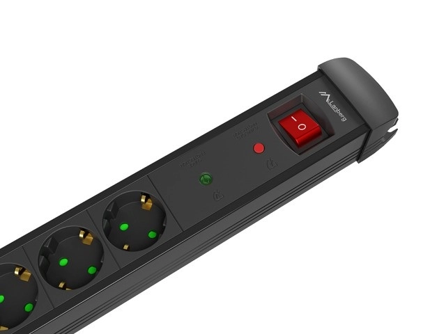 Surge Protector Power Strip 1.5m with 5 Outlets