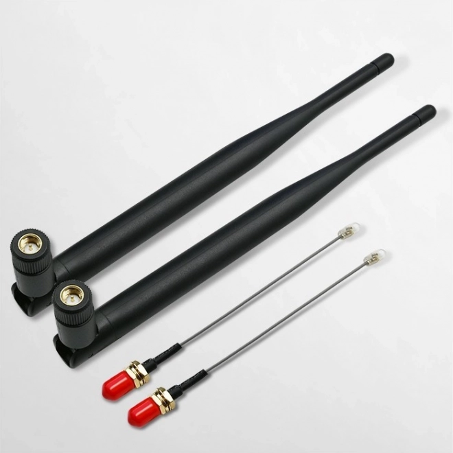 Wi-Fi antenna 2.4/2.5GHz and 5.1/5.8GHz 5dBi omnidirectional for indoor use