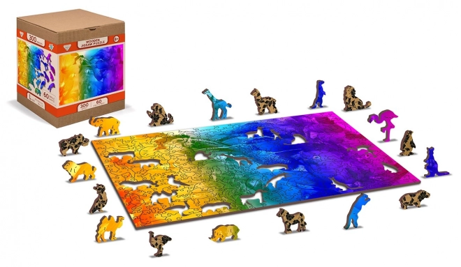 Puzzle in legno Paradiso degli uccelli