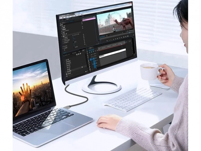 DisplayPort USB Type-C Cable 1.4 8K Video Audio 1.8m