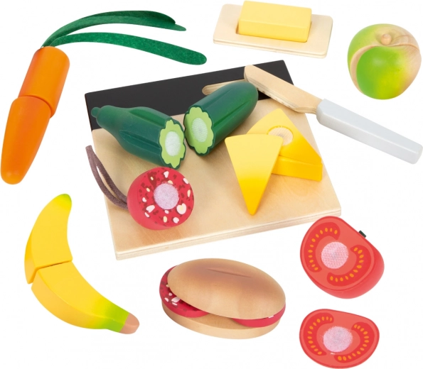 Alimenti realistici con chiusura a velcro