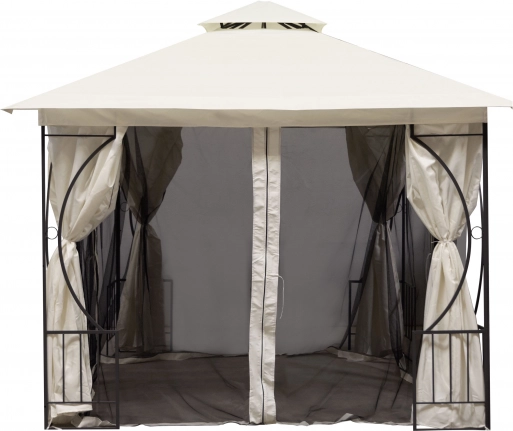 Full walls and mosquito net – flexible protection
